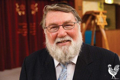 • Rabbi Freilich. Photo by Matthew Dwyer