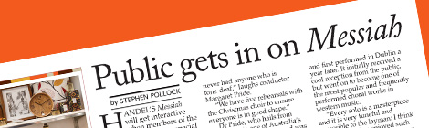 Public gets in on&nbsp;Messiah