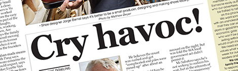 Cry havoc!
