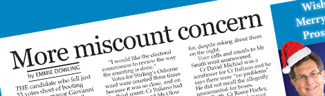 More miscount concern