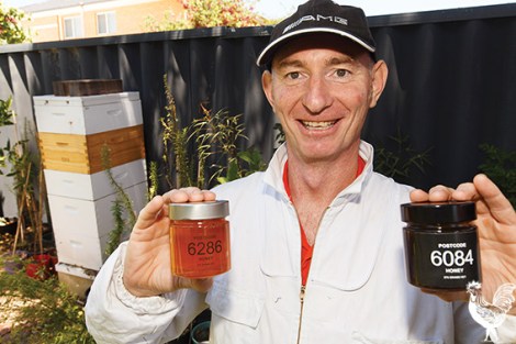 • North Perth man John Faherty quit his job in oil and gas in July to work on his buzzing backyard business. Photo by Matthew Dwyer