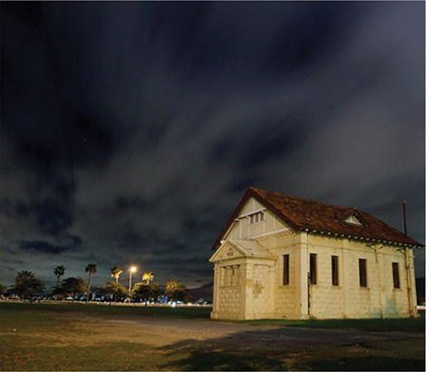 • This heritage-listed former bog shack could be a cafe one day. Photo supplied