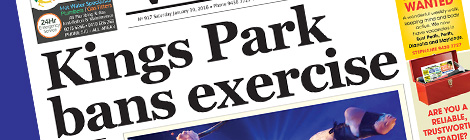 Kings Park bans exercise