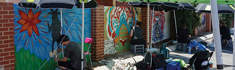 Louvreing the laneways