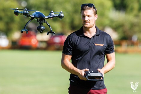 • Drones2 shop owner Ben Hart, pictured at Mount Lawley’s Hamer Park, says drones aren’t dangerous and shouldn’t be feared. Photo by Matthew Dwyer