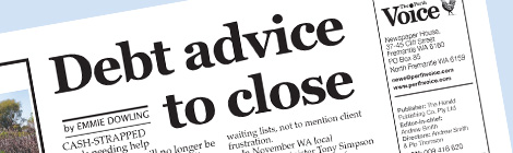 Debt advice to close