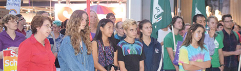 Hundreds rally for Safe&nbsp;Schools