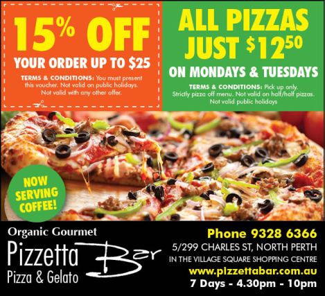 926 Gourmet Pizzetta Bar 10x3