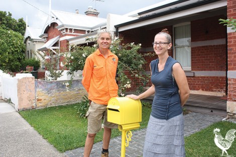 • Brookman and Moir precinct homeowners Bliss Brosnan and Carol Scafe. Photo by Steve Grant