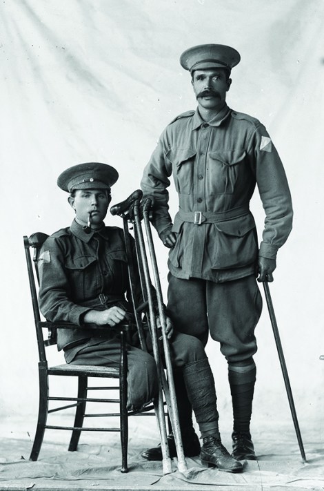 • Two of the hundred or so unknown soldiers in the Museum of Perth collection. Photo supplied | State Library of WA, 108525PD
