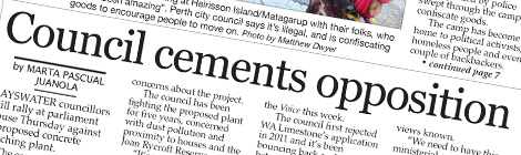 Council cements opposition