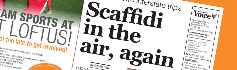 Scaffidi in the air, again