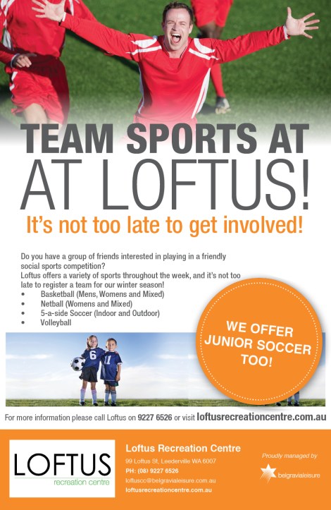 Loftus Rec Centre 20x3.5