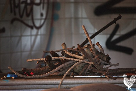 • Our photographer was suprised to discover he’d captured burning embers in an unattended fire.