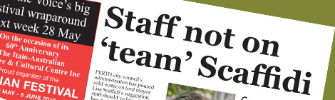 Staff not on ‘team’&nbsp;Scaffidi
