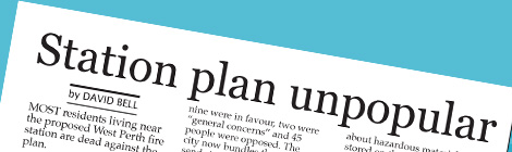 Station plan unpopular