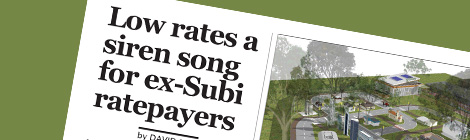 Low rates a siren song for ex-Subi&nbsp;ratepayers