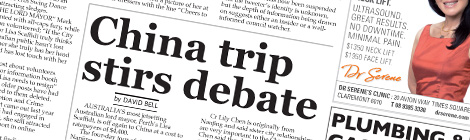 China trip stirs&nbsp;debate