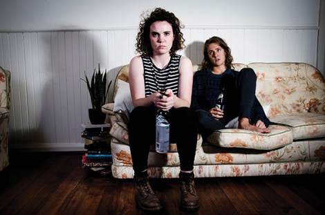 • Emily Kennedy is Blythe and Peter Lane Townsend is Max in Liz Newell’s Belated. Photos supplied | Al Caeiro 