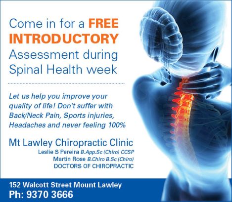 933 Mt Lawley Chiro Clinic 10x3