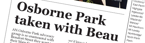 Osborne Park taken with&nbsp;Beau