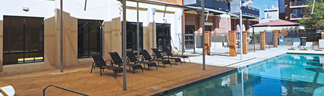 Poolside on Palmerston