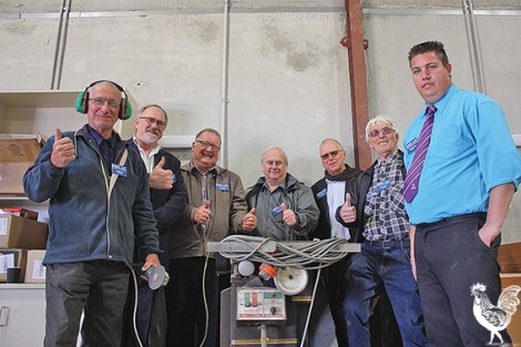 • The committee behind Bayswater’s new men shed are stoked it’s opened.