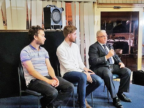 • Julian Bolleter, John Del Dosso and Stuart Doran were the guest speakers to launch Future Bayswater’s free speakers series. 