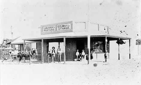 • The Poles building back then.