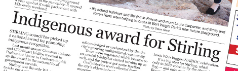 Indigenous award for&nbsp;Stirling