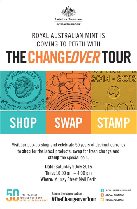 940 Royal Australian Mint 28x5