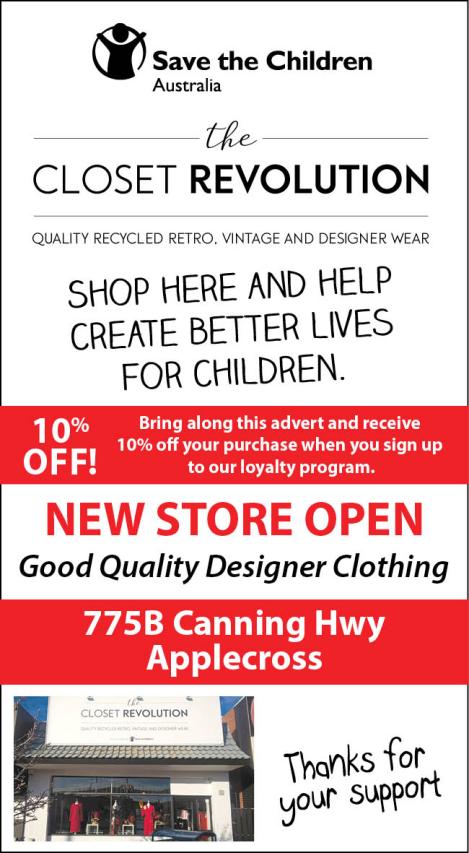 942 Closet Revolution (Save the Children) 20x3