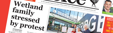 Wetland family stressed by&nbsp;protest