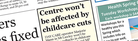 Centre won’t be affected by childcare&nbsp;cuts