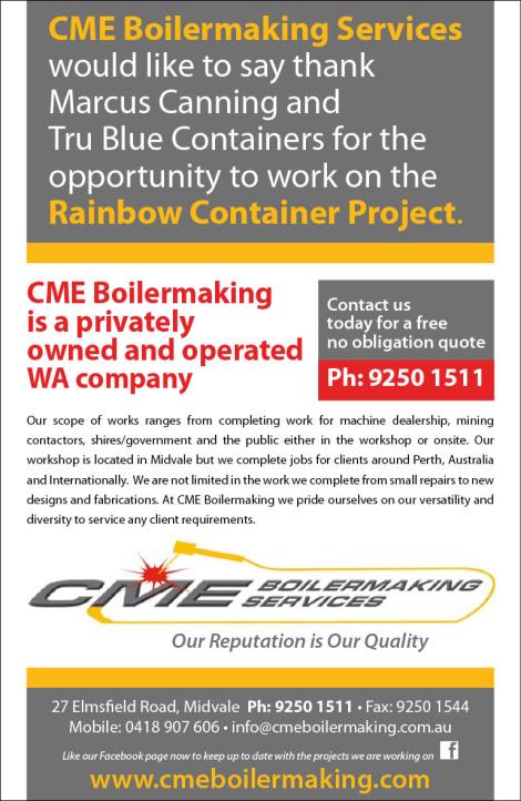 946 CME Boilmaking Services 20x3.5