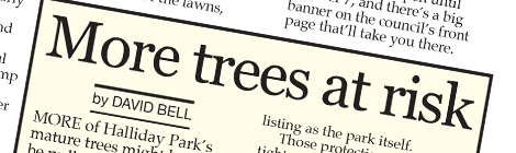 More trees at&nbsp;risk