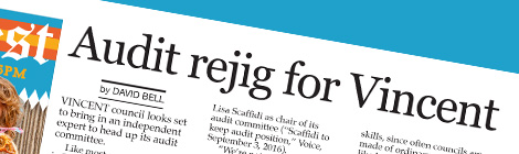 Audit rejig for&nbsp;Vincent