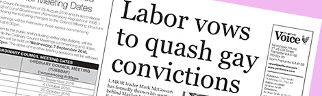 Labor vows to quash gay&nbsp;convictions