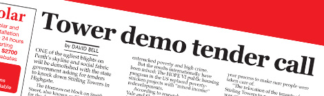 Tower demo tender&nbsp;call