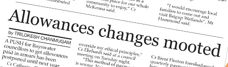 Allowances changes mooted