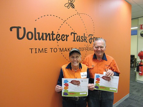 • Wanda and Jim Bennett love volunteering.