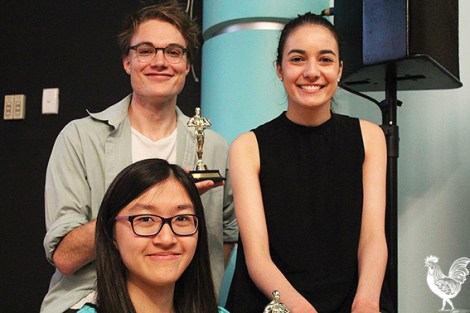 • Alfindy Agyputri and Cassandra Lionetto-Civa took home the open award while Finnian Williamson won the student category.