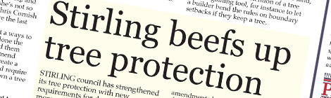 Stirling beefs up tree&nbsp;protection
