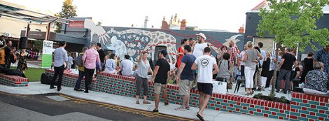 •Beaufort Street was in dire need of a place for people to loiter. Photo via City of Vincent Facebook