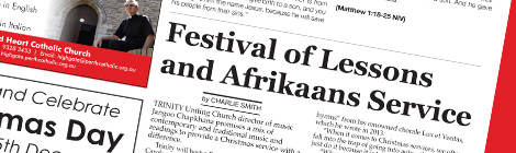 Festival of Lessons and Afrikaans Service