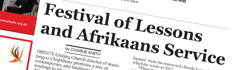 Festival of Lessons and Afrikaans&nbsp;Service