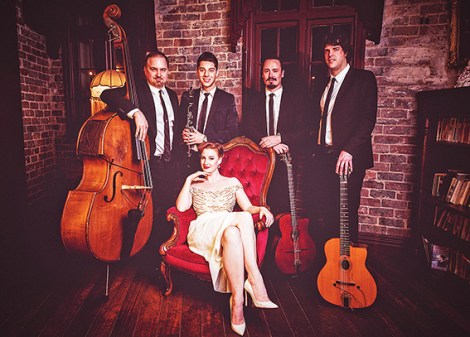 • Sassafras channels Django in their gypsy jazz.