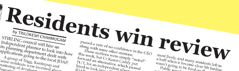 Residents win review