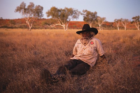 • Nyarri Nyarri Morgan. Photo by Piers Mussared