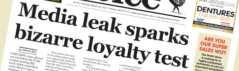 Media leak sparks bizarre loyalty&nbsp;test